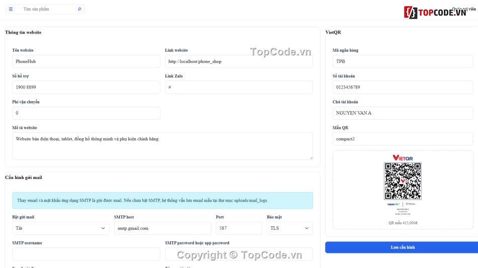 web bán điện thoại,website bán điện thoại,web bán phụ kiện điện thoại